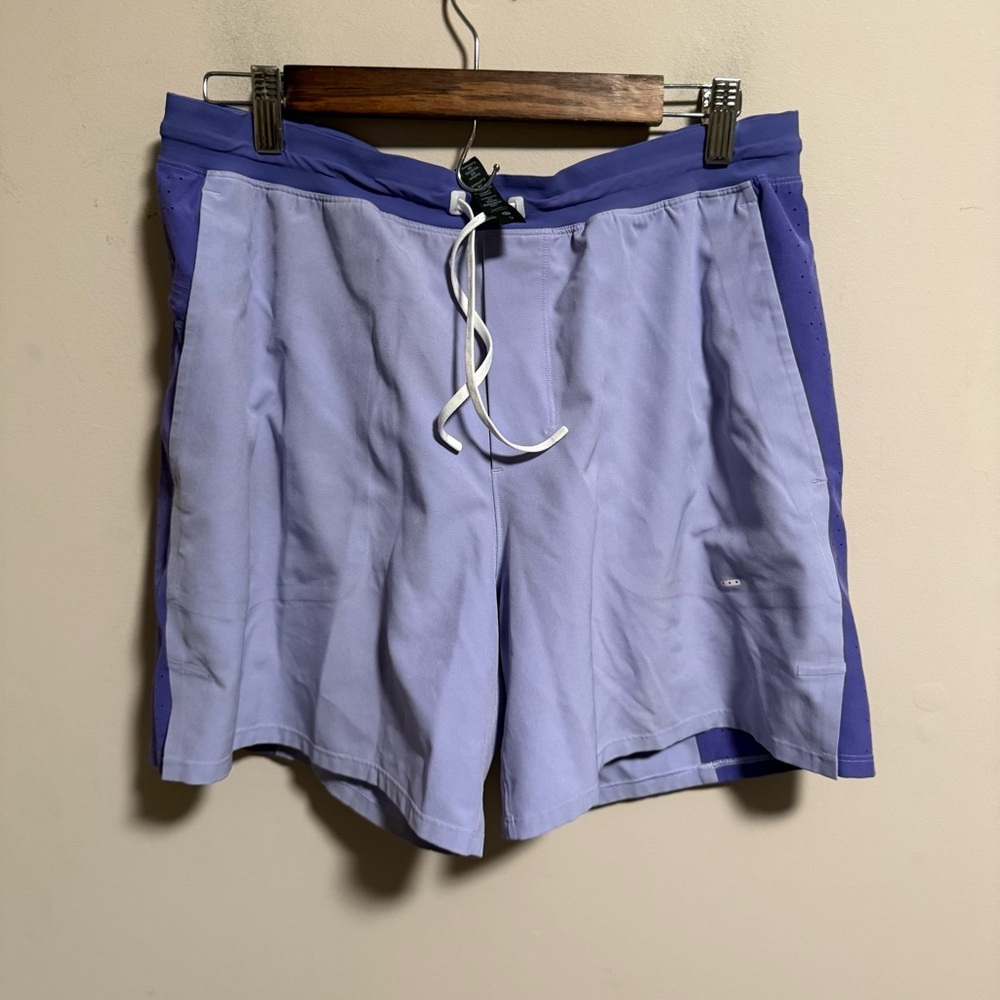 Lululemon Active Swim Short 6" Lilac Smoke / Charged Indigo- Size Large